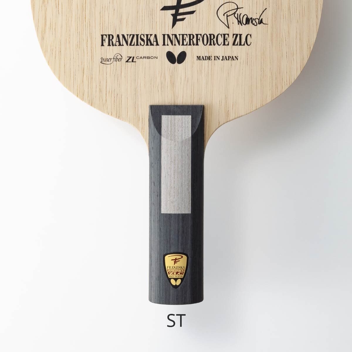 Franziska Innerforce ZLC Blade: Close-up of Straight Handle Type